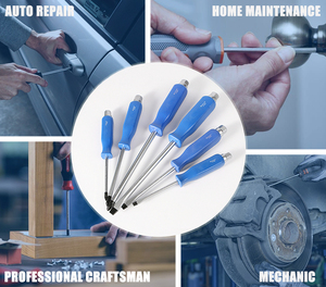 Qixin Custom 6PC Craftsman Slotted Head Hardware Hand Tool Machine Function <strong>Magnetic</strong> <strong>Screwdriver</strong> <strong>Set</strong> - Product Image 5