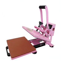 Presse à Chaud Manuelle Rose 2330 – Chauffage Uniforme Direct Usine pour Transfert de T-shirts, Cadeaux Personnalisés, Usage Commercial – Garantie 1 An