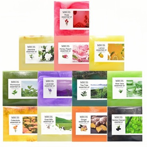 Jabón Artesanal de Aloe Vera y Miel de Rosa 100G, Barra de <span class=keywords><strong>Aceite</strong></span> Esencial Floral para Limpieza de la Piel y Control de Grasa, Venta al por Mayor - Product Image 2