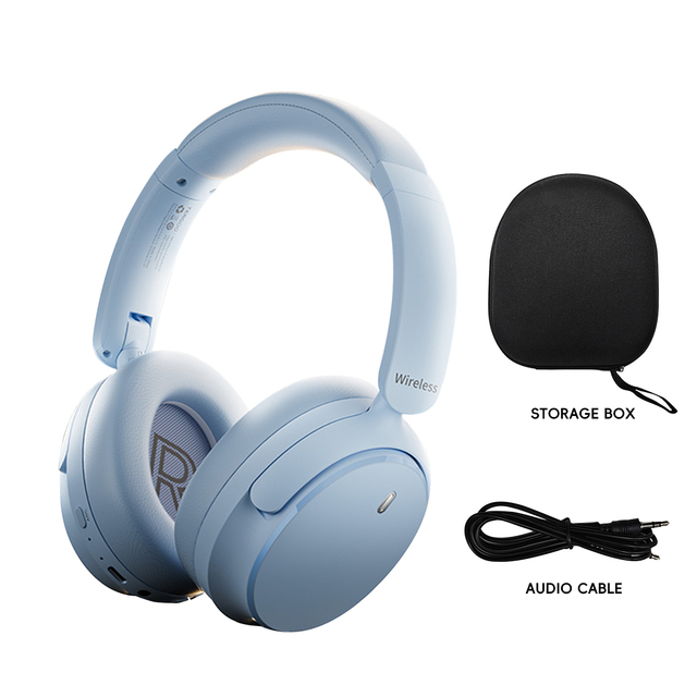 Wholesale Open-Ear Wireless Noise Cancelling Headphones 120H Playtime 360° Spatial Audio Head Tracking LED Battery Indicator