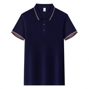 Polo à manches courtes blanc en polyester Oxford pour usage quotidien, uniforme de travail pour la restauration, uniforme de classe GJ18-2601 - Product Image 2