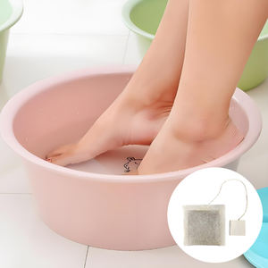 Tampons et masques jetables <span class=keywords><strong>pour</strong></span> <span class=keywords><strong>les</strong></span> <span class=keywords><strong>pieds</strong></span> de bébé à base de plantes, gingembre, angelica, écorce d'orange <span class=keywords><strong>pour</strong></span> la détoxification des <span class=keywords><strong>pieds</strong></span> - Médecine traditionnelle chinoise - Product Image 3