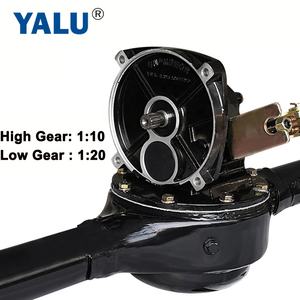 Grande puissance <span class=keywords><strong>électrique</strong></span> différentiel pousse-pousse Tricycle moteur à courant continu sans balais 1200 Watts à 3000W 48V 60V 72V avec frein à disque <span class=keywords><strong>pont</strong></span> arrière - Product Image 4