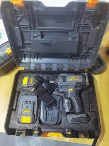 New 300N.M Yellow High <b>Power</b> Cordless Impact Screw Drivers Brushless Torque Screwdriver With Original Battery Charger PG4623A El - Product Image 2