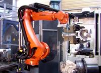 Robot entièrement automatique de haute précision KUKA KR 50 2100-2 avec servomoteur AC IP67 pour le chargement/déchargement des centres d'usinage CNC