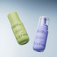 Bouteille à pompe en mousse PET personnalisée PB52 100 ml 150 ml pour l'emballage des soins personnels