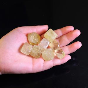 Pierres Naturelles en Gros : Quartz Rose, Améthyste, Carrées, Polies, Roulées, Cristal de Guérison, Feng Shui, 1.5-2cm - Product Image 4