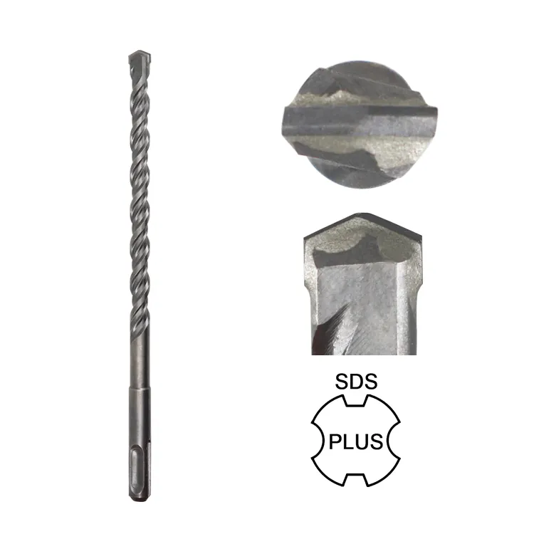 कार्बाइड एकल टिप S4 बांसुरी एसडीएस + प्लस हथौड़ा चिनाई हार्ड पत्थर ग्रेनाइट के लिए ठोस ड्रिल बिट हथौड़ा ड्रिल उपयोग