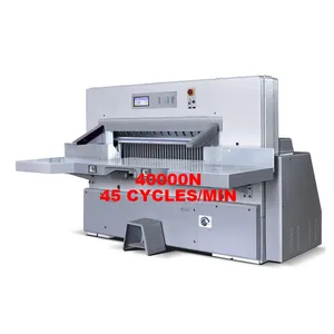 Doble hidráulica de la máquina de corte de papel para la impresión de prensa