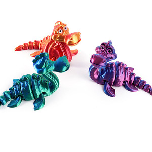 3D impreso articulado <span class=keywords><strong>Loch</strong></span> <span class=keywords><strong>Ness</strong></span> <span class=keywords><strong>Monster</strong></span> Fidget figura juguete - Product Image 2