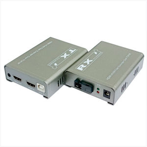 <span class=keywords><strong>HD</strong></span> 20km HDMI sợi Extender Transmitter <span class=keywords><strong>Receiver</strong></span> với IR USB cổng chuột bàn phím KVM chuyển đổi hỗ trợ 4K 30Hz - Product Image 1