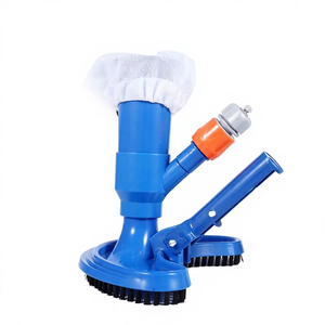 Tête d'<span class=keywords><strong>aspirateur</strong></span> portable LanVol pour <span class=keywords><strong>piscine</strong></span> extérieure avec brosse et sac en filet - Nettoyeur à aspiration Venturi pour piscines <span class=keywords><strong>hors</strong></span> <span class=keywords><strong>sol</strong></span>, spas et bassins - Product Image 4