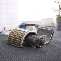 EUR Planche à gratter pour chats en PET résistante aux rayures et à l'abrasion Texture naturelle Planche à gratter pour chats d'intérieur
