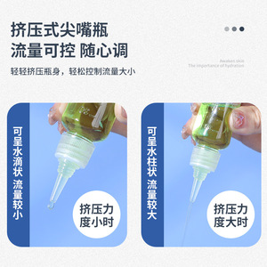 Transparent <b>Plastic</b> Graduated Nozzle <b>Bottles</b> 10 20 25 30 50 <b>100ml</b> Squeeze Dispensing <b>Bottles</b> For Lotion General Packaging - Product Image 3
