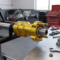 Composant de karting en aluminium 6061 usiné CNC, pièce métallique de précision usinée, amélioration