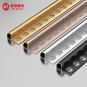 Bán Sỉ Tường Viền Gạch <span class=keywords><strong>Trim</strong></span> Hồ Sơ Quý Vòng Hình Dạng Góc 10Mm Nhôm Gốm Gạch Viền <span class=keywords><strong>Trim</strong></span> - Product Image 4