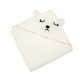 Peignoir à capuche imprimé animal pour bébés et enfants, serviette de bain carrée 80x80cm en gaze tissée - Product Image 6