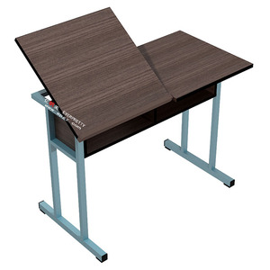 Деревянная архитектурная чертежная доска с регулируемой высотой - Product Image 1