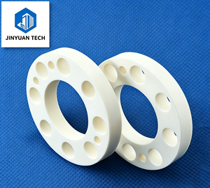 <b>Ceramic</b> Insulator <b>Ring</b>, 99% Alumina <b>Ceramic</b> Part - High Insulation and Wear Resistance, for Electronic and Industrial Equipment - Product Image 4