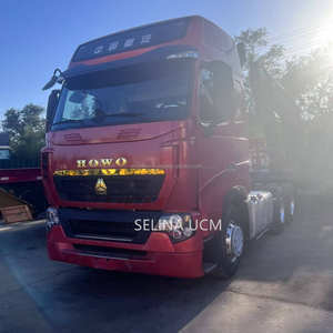 SINOTRUK Howo 6x4 Tracteur d'occasion T7H 540 ch Diesel Transmission manuelle Service lourd Conduite à gauche à vendre - Product Image 2
