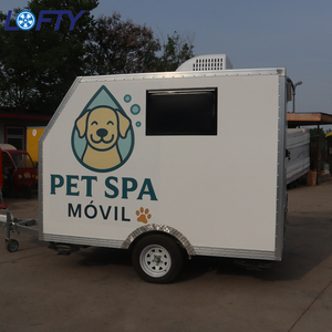 Remolque Móvil para Peluquería Canina Lofty LFT-FS300 en EE. UU., con Acero Inoxidable 304 y 2 Años de Garantía - Product Image 1