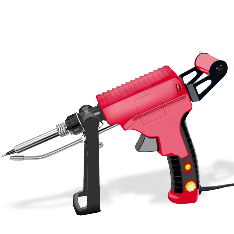 EW Red-pistola de soldadura manual automática, herramienta de reparación de soldadura de placa de circuito electrónico dentro de la soldadura de hierro caliente, 80W