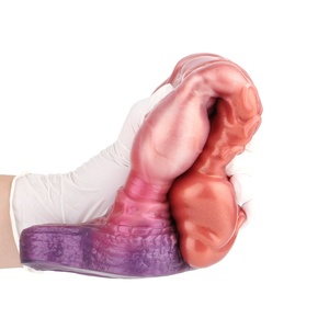 YC-2196 S/M/L Funda para Pene con Anillo de Silicona y Nudo Grande, Extensor de Pene, Juguete Sexual para Adultos, Retrasa la Eyaculación - Product Image 4