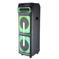 Haute qualité 10 pouces Home cinéma tour haut-parleur système de son 300 Watts Blue Tooth fort basse karaoké Machine couleur bleue