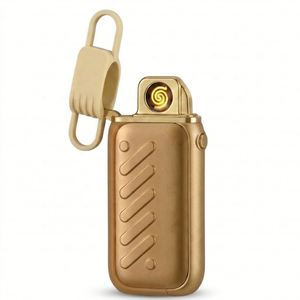 High-Tech Gear 50K Metal USB <b>Lighter</b> <b>Windproof</b> Rechargeable Electronic <b>Lighter</b> Compatible with Tobacco Shop Inventory - Product Image 1