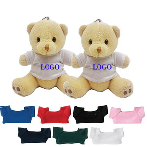 T-shirt <span class=keywords><strong>con</strong></span> Logo personalizzato all'ingrosso orsacchiotto farcito piccolo orsacchiotto peluche giocattolo - Product Image 2