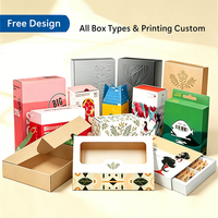 Caixas de Embalagem de Papel Personalizadas, OEM ODM Disponíveis com Design Personalizado