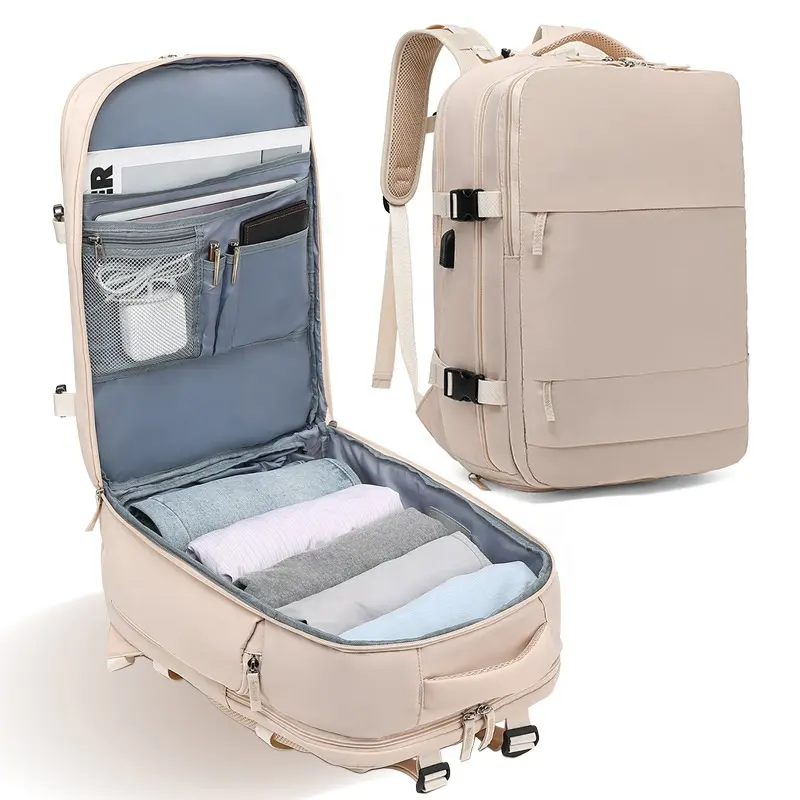Commercio all'ingrosso Unisex Anti-furto multifunzionale bagaglio a mano da viaggio zaino da trekking impermeabile sport Outdoor borsa zaino