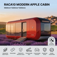 RACA10 Moderno Contenedor Modular Desmontable de Acero Galvanizado de 20 pies/40 pies, Prefabricado, Inteligente, para Oficina en Casa o Exteriores