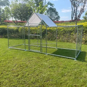 Impermeabile copertura Anti-ultravioletta per cortile fattoria uso metallo passeggiata in gabbia di pollame giardino piccolo pollaio