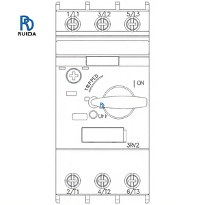 เบรกเกอร์ป้องกันมอเตอร์อุตสาหกรรมพลาสติก 3RV2011-1HA10 ใหม่เอี่ยม 3P 100kA 8A มีสินค้าในคลัง - Product Image 3