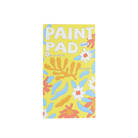 Ensemble de livre de peinture aquarelle de mini poche Graffiti portable personnalisé bloc de peinture aquarelle avec porte-plume pour enfants