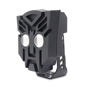 LELANPU Lámpara LED para Auto 12V Todoterreno, <span class=keywords><strong>Mini</strong></span>, Blanca, Amarilla, Roja, con Flash, 12W, Proyector LED para Motocicleta, 2 Lentes, Luz de Trabajo - Product Image 1