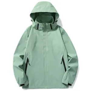 Custom Womens Clothing Zip Up Jacket Custom Sportswear Unisex Outdoor Wear Jacket Waterproof Coat