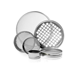 Hot bán 150-400 micron bánh mì Pastry máy cắt lưới bột sifter sàng hàn đồng bằng dệt độ mịn tiêu chuẩn cát kiểm tra sàng - Product Image 2