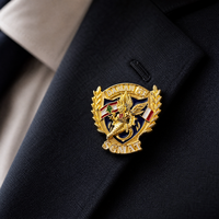 Maßgefertigte Weiche Emaille-Pins Logo Metall-Abzeichen für Neujahrsfeiern Valentinstag und Geburtstagsgeschenke Großhandel