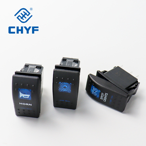 12V-24V ON-OFF-ON 7 Pin dpdt Thuyền biển Rocker chuyển đổi Xe Tải xe RV chúng tôi - Product Image 4