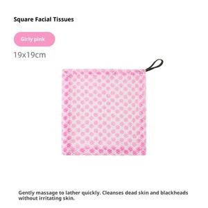 <span class=keywords><strong>Serviette</strong></span> de visage en nylon réutilisable thermique petite boucle carrée pour le bain et la cuisine - Product Image 6