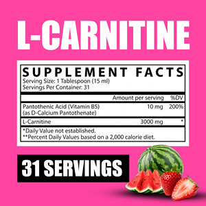 Amazon Hot Seller L-Carnitine Oral Liquid Boost Muscle Recovery Turn Fat Into with Pantothenic Acid Supplement Oral Liquid - Product Image 2