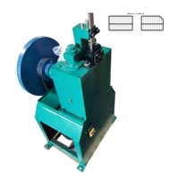 Machine de découpe et de finition des bords de paniers de câbles en acier inoxydable de 2 à 8 mm, pour treillis métallique