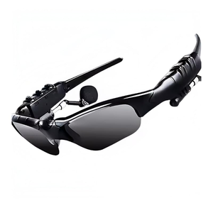 Sports <b>Wireless</b> for <b>Bluetooth</b> Earphone Sunglasses with Sun Lens Riding Glasses and Handsfree <b>Microphone</b> for Outdoor Sports - Product Image 1