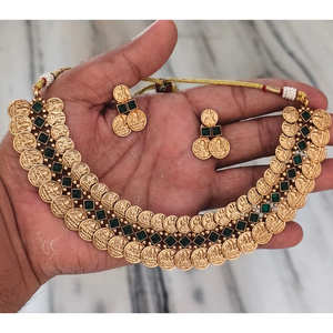 Juego de Collar Tradicional de Piedra Pota Mate Jewel Emarket-12731589PGR - Product Image 2