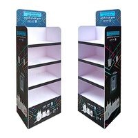 Étagère d'affichage en PVC pour supermarché de vente au détail personnalisée, présentoir de produits en PVC, présentoir de biscuits en PVC