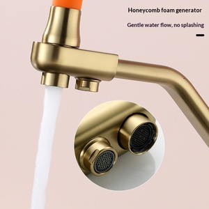 Grifo de <span class=keywords><strong>Cocina</strong></span> Tres en Uno con Filtro de Agua Potable, Rociador Extraíble, Grifo Giratorio de Cobre para Fregadero, Mezclador de Agua Fría y Caliente - Product Image 6