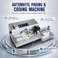 Machine d'impression de codes automatiques avec corps en acier inoxydable SS304, forte adhérence, fonctionnement à haute vitesse pour la personnalisation des logos en supermarché