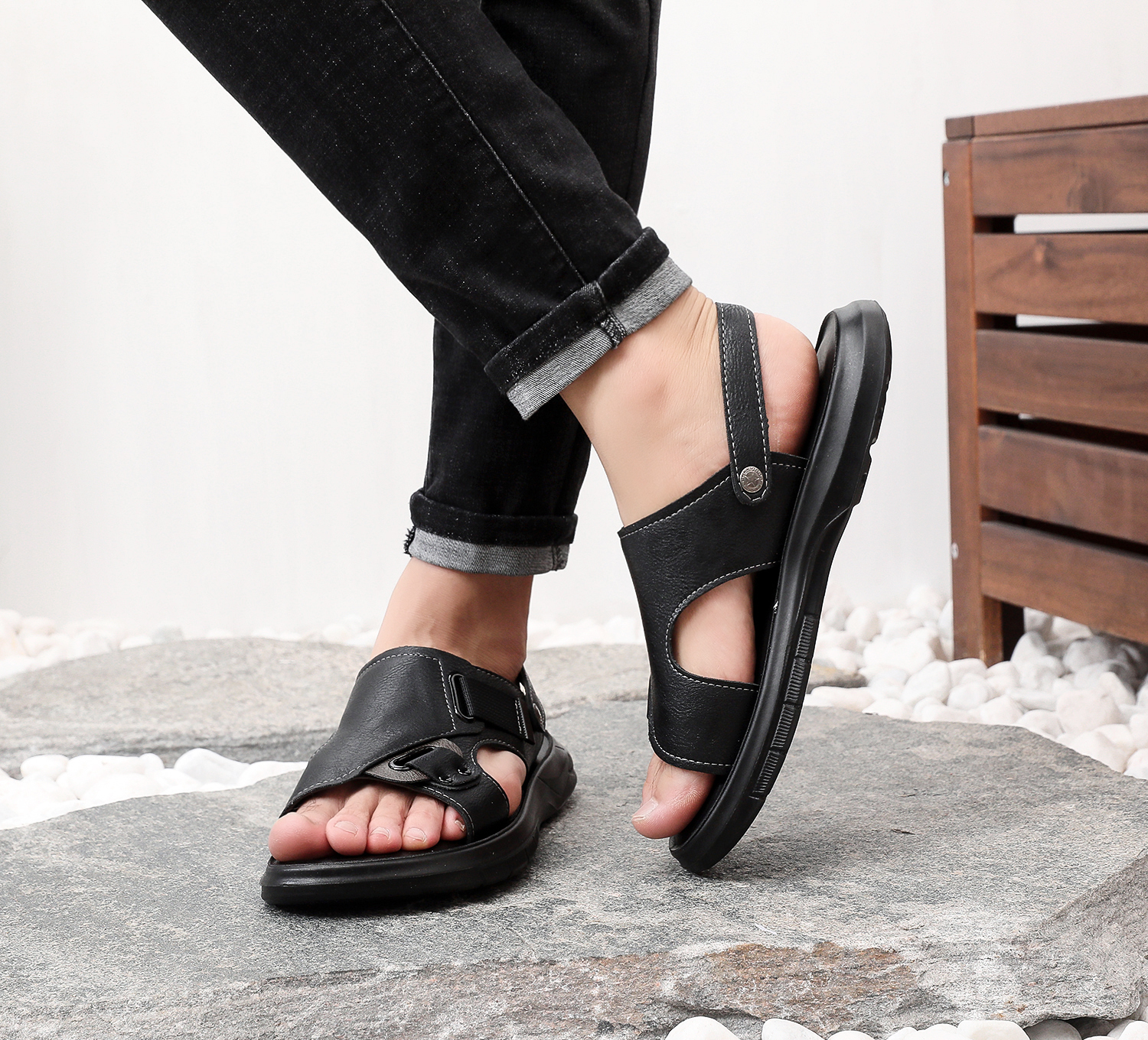 fashion slippers for male